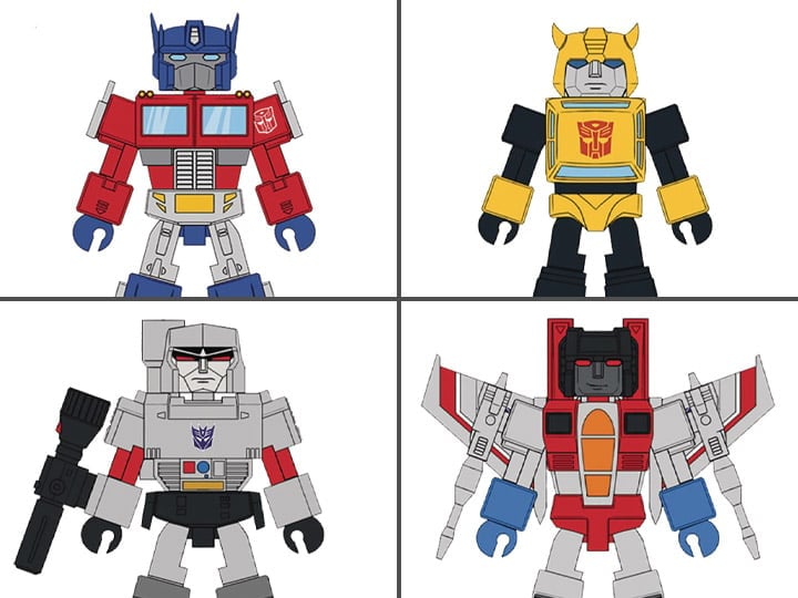 Transformers Minimates VHS SDCC 2022 Exclusive Box Set Gallery Image 1