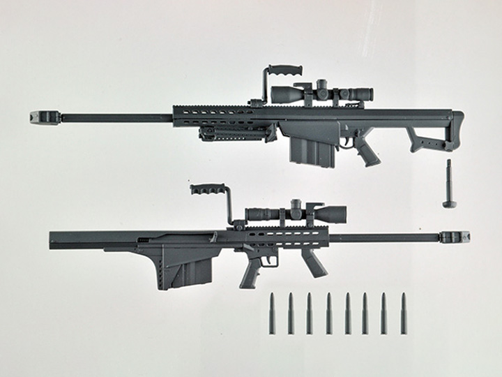 Dio-Com DCML03 Sniper Weapon Set A Model Accessory Kit Gallery Image 1