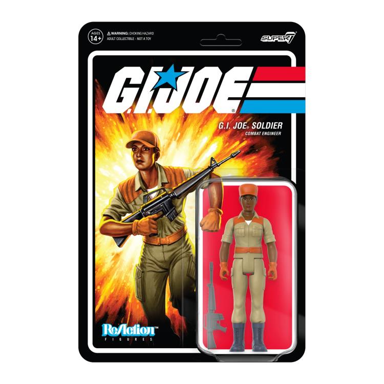 G.I. Joe ReAction Female Soldier with Short Hair (Brown) Figure Gallery Image 5