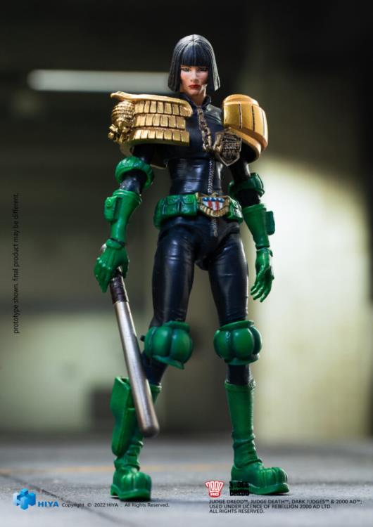 2000 AD Exquisite Mini Series Judge Hershey 1:18 Scale PX Previews Exclusive Figure Gallery Image 5