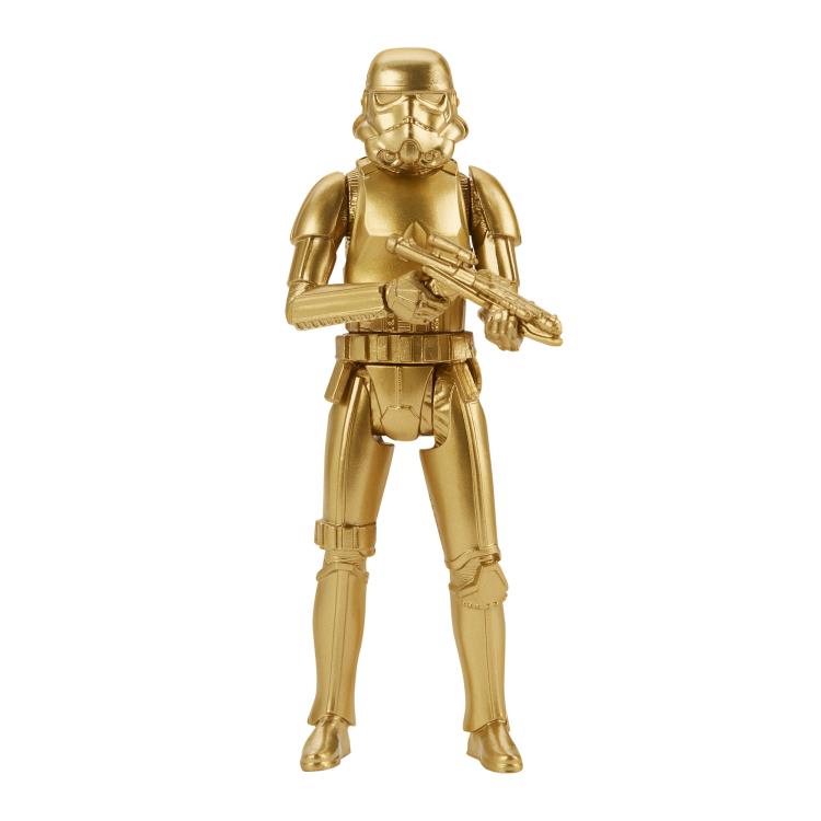 Star Wars The Skywalker Saga Darth Vader & Stormtrooper Commemorative Gold Figure Exclusive Two-Pack Gallery Image 4