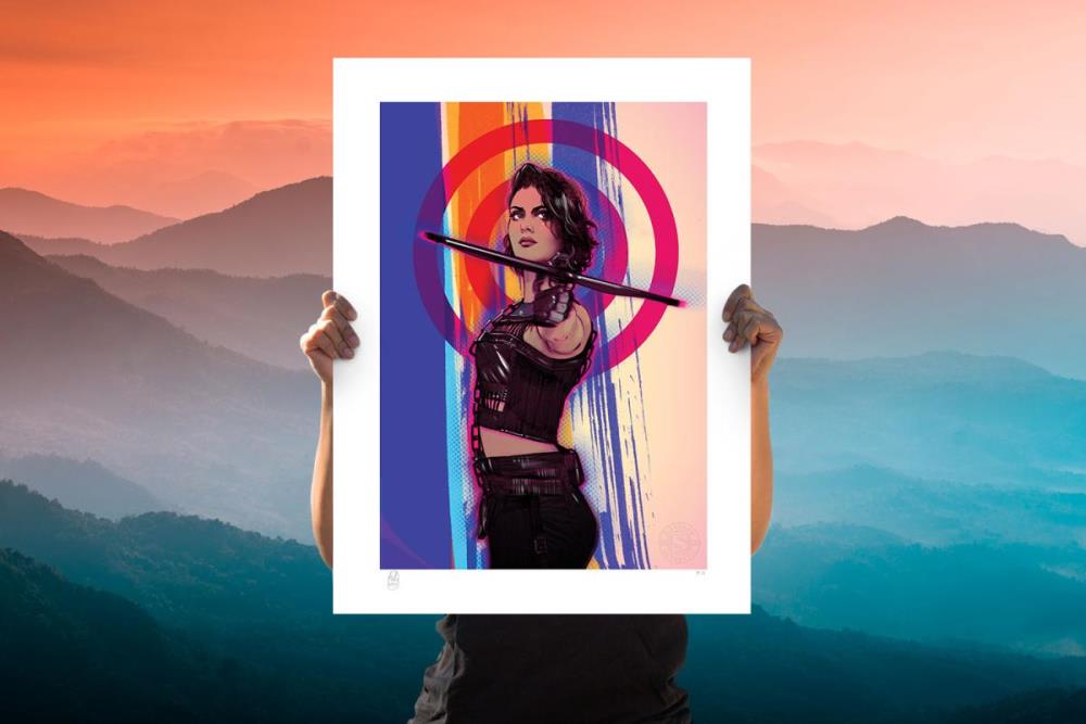 Birds of Prey: Huntress Fine Art Print Gallery Image 3