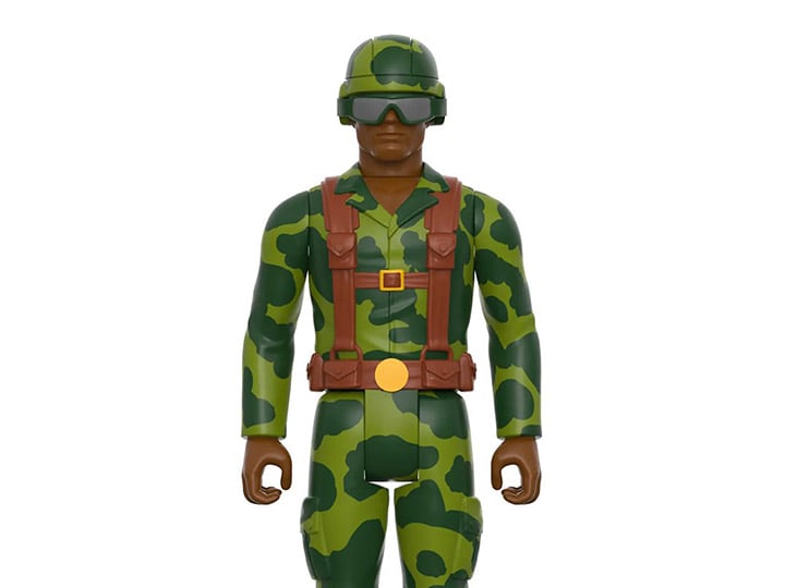 G.I. Joe ReAction Camo Greenshirt with Laser Rifle (Brown) Figure Gallery Image 1