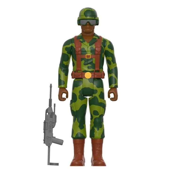 G.I. Joe ReAction Camo Greenshirt with Laser Rifle (Brown) Figure Gallery Image 3