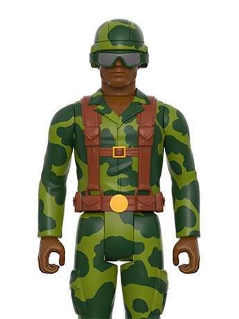 G.I. Joe ReAction Camo Greenshirt with Laser Rifle (Brown) Figure Gallery Image 2