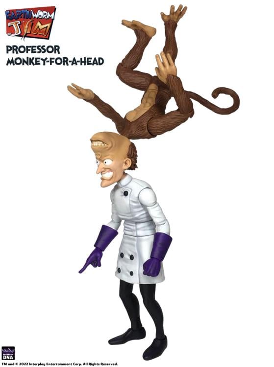 Earthworm Jim Professor Monkey-For-A Head Figure Gallery Image 3