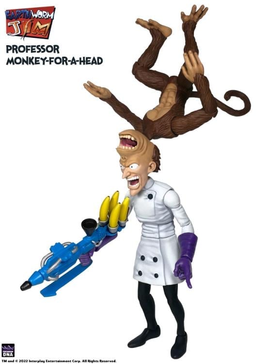 Earthworm Jim Professor Monkey-For-A Head Figure Gallery Image 5