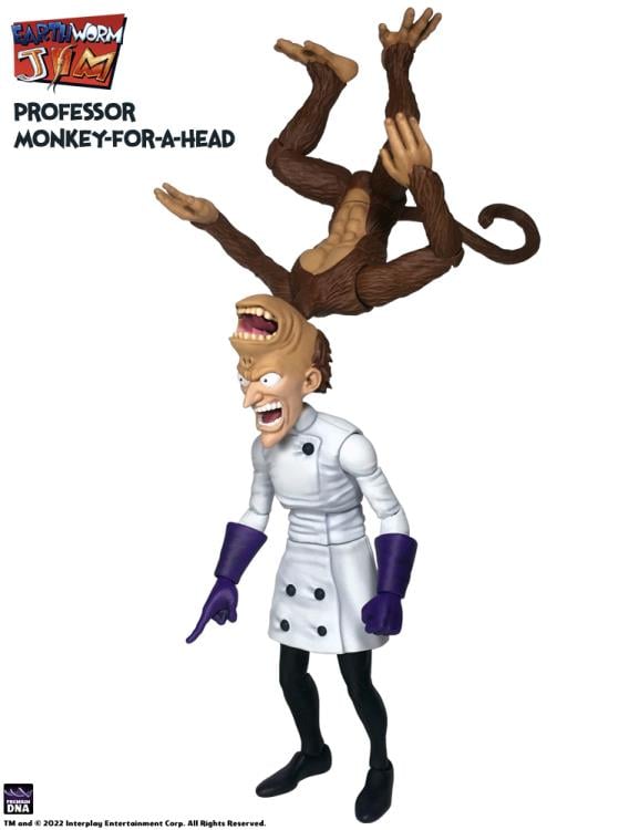Earthworm Jim Professor Monkey-For-A Head Figure Gallery Image 4
