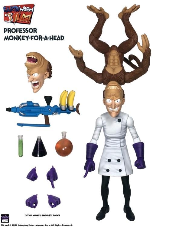 Earthworm Jim Professor Monkey-For-A Head Figure Gallery Image 7