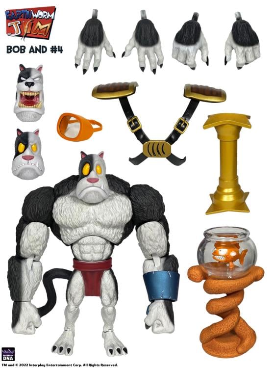 Earthworm Jim Bob the Killer Goldfish and #4 Figure Set Gallery Image 18