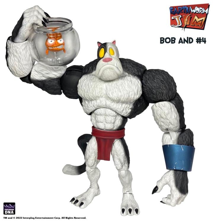 Earthworm Jim Bob the Killer Goldfish and #4 Figure Set Gallery Image 5