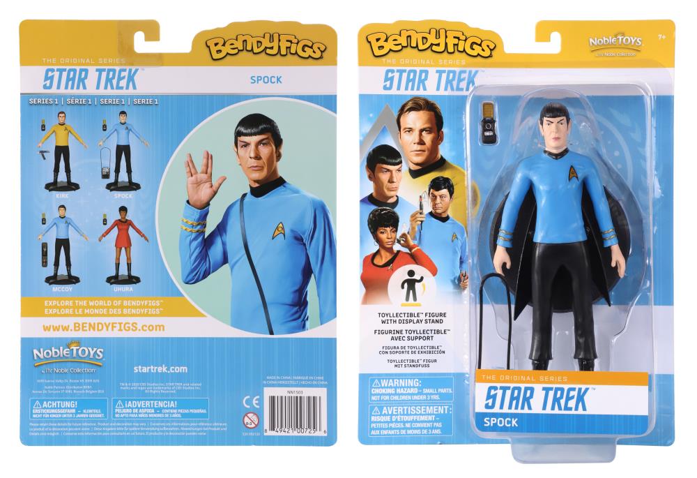 Star Trek: The Original Series BendyFigs Spock Figure Gallery Image 4