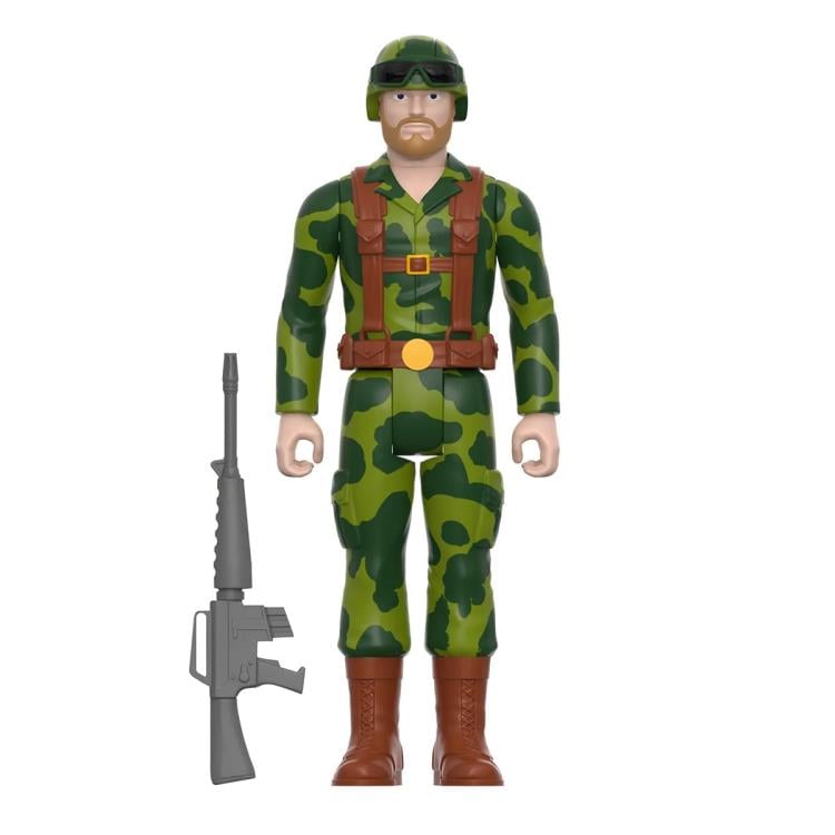 G.I. Joe ReAction Camo Greenshirt with M16 (Pink) Figure Gallery Image 3