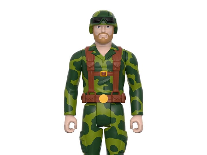 G.I. Joe ReAction Camo Greenshirt with M16 (Pink) Figure Gallery Image 1