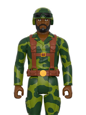 G.I. Joe ReAction Camo Greenshirt with M-16 (Brown) Figure Gallery Image 2