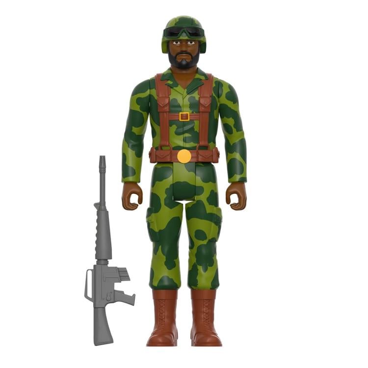 G.I. Joe ReAction Camo Greenshirt with M-16 (Brown) Figure Gallery Image 3