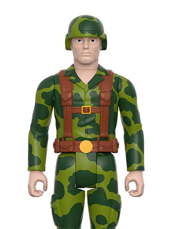 G.I. Joe ReAction Camo Greenshirt with Rifle (Pink) Figure Gallery Image 2