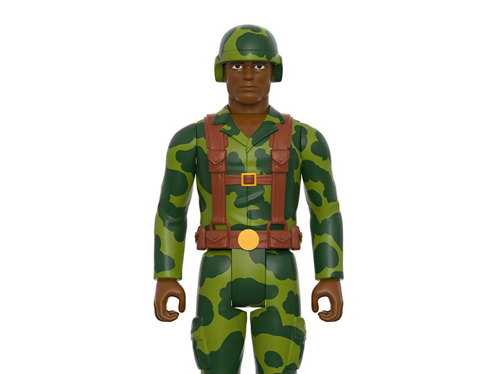 G.I. Joe ReAction Camo Greenshirt with Rifle (Brown) Figure Gallery Image 1