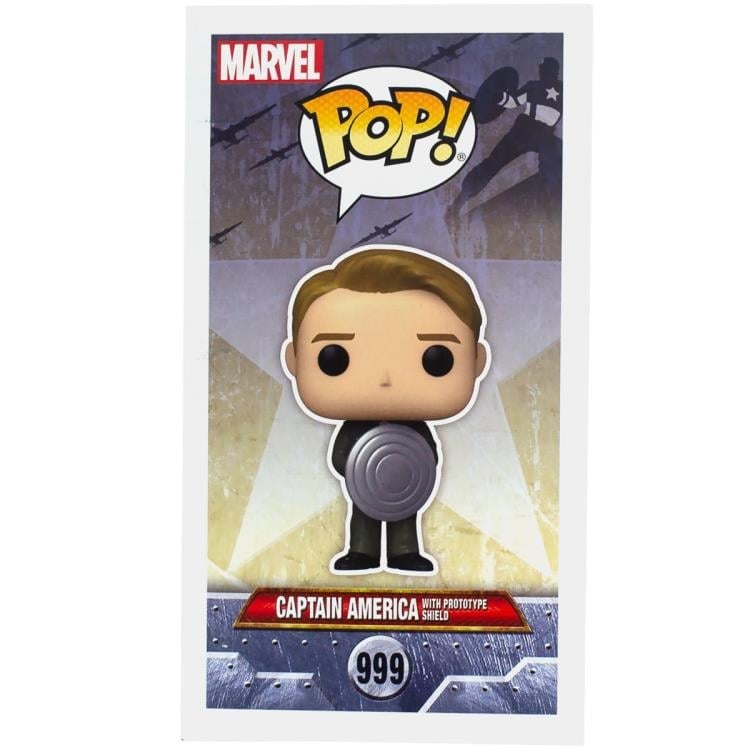 Pop! Marvel Captain America: The First Avenger - Captain America with Prototype Shield Exclusive Gallery Image 13