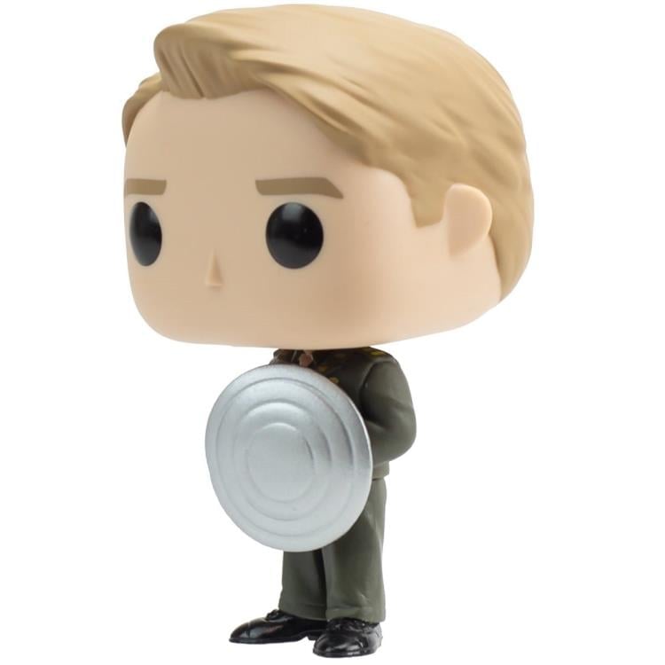 Pop! Marvel Captain America: The First Avenger - Captain America with Prototype Shield Exclusive Gallery Image 4