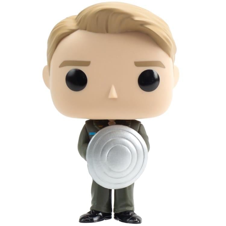 Pop! Marvel Captain America: The First Avenger - Captain America with Prototype Shield Exclusive Gallery Image 3