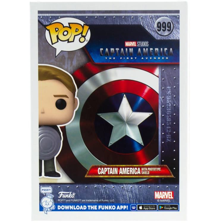 Pop! Marvel Captain America: The First Avenger - Captain America with Prototype Shield Exclusive Gallery Image 15