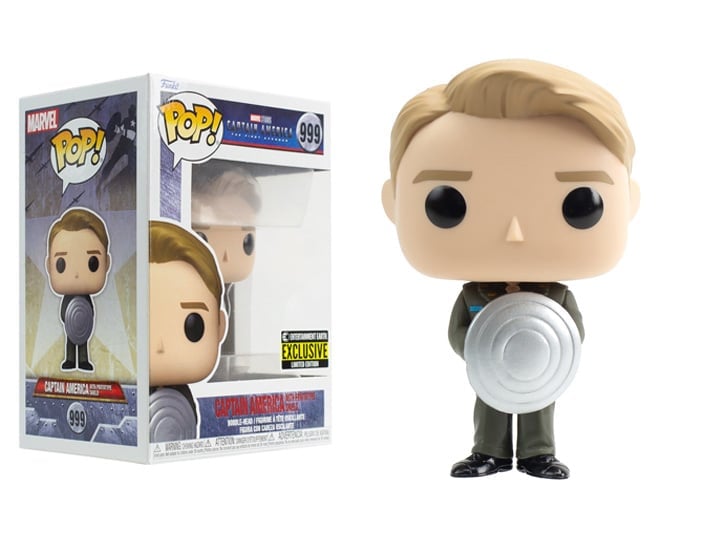 Pop! Marvel Captain America: The First Avenger - Captain America with Prototype Shield Exclusive Gallery Image 1