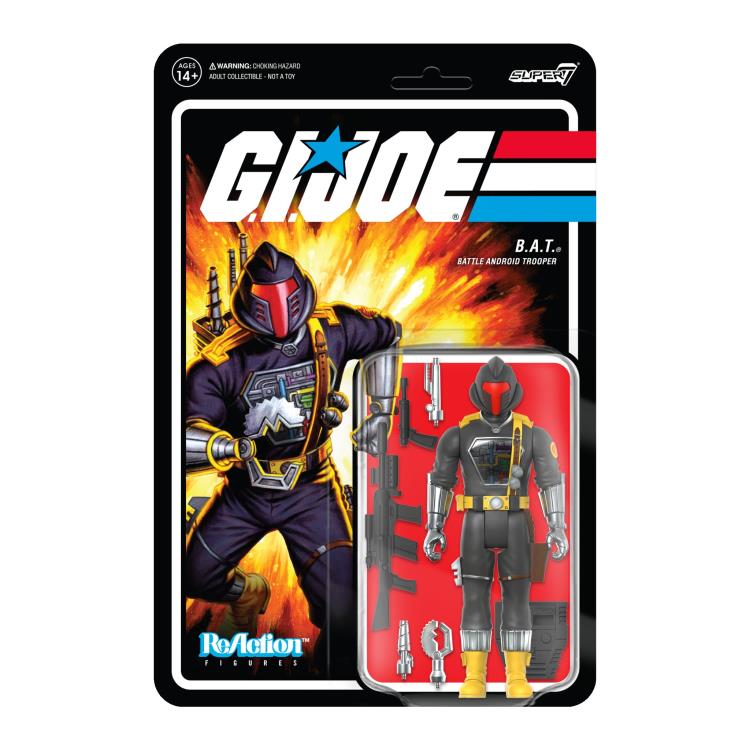 G.I. Joe ReAction Cobra B.A.T. Figure Gallery Image 4