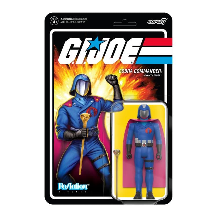 G.I. Joe ReAction Cobra Commander (Ver. 3) Figure Gallery Image 4