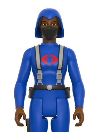 G.I. Joe ReAction Cobra Female Trooper Long Black Hair (Brown) Figure Gallery Image 2