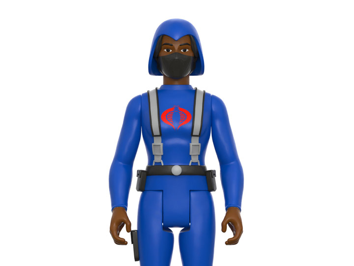 G.I. Joe ReAction Cobra Female Trooper Long Black Hair (Brown) Figure Gallery Image 1