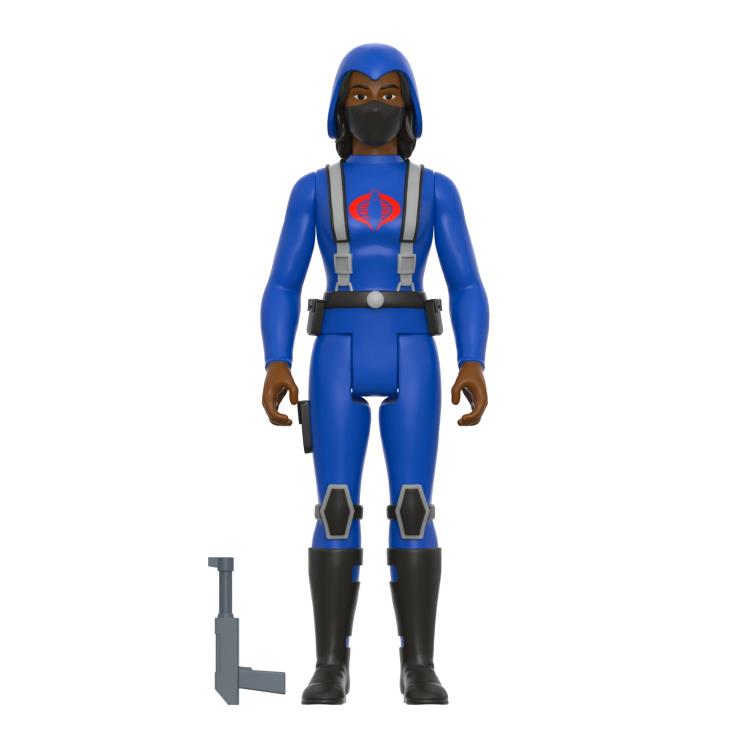G.I. Joe ReAction Cobra Female Trooper Medium Black Hair (Brown) Figure Gallery Image 3