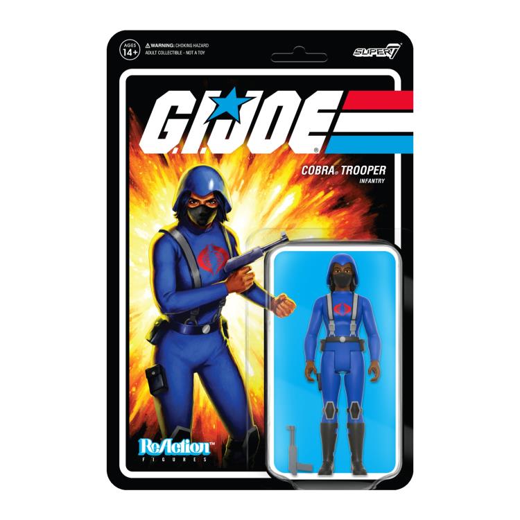 G.I. Joe ReAction Cobra Female Trooper Medium Black Hair (Brown) Figure Gallery Image 4
