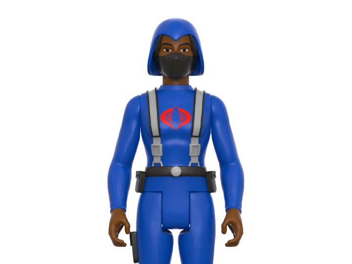 G.I. Joe ReAction Cobra Female Trooper Short Black Hair (Brown) Figure Gallery Image 1