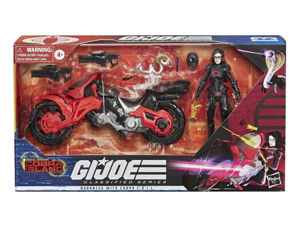 G.I. Joe Classified Series #13 Special Missions: Cobra Island Baroness with Cobra C.O.I.L. Exclusive Gallery Image 11