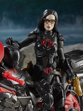 G.I. Joe Classified Series #13 Special Missions: Cobra Island Baroness with Cobra C.O.I.L. Exclusive Gallery Image 2