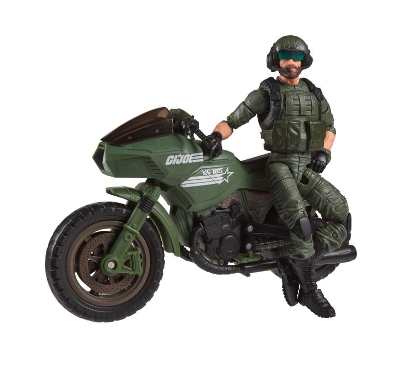 G.I. Joe Classified Series #29 Special Missions: Cobra Island Alvin “Breaker” Kinney Figure with RAM Cycle Exclusive Gallery Image 11