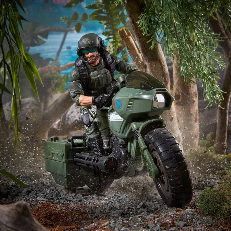G.I. Joe Classified Series #29 Special Missions: Cobra Island Alvin “Breaker” Kinney Figure with RAM Cycle Exclusive Gallery Image 3