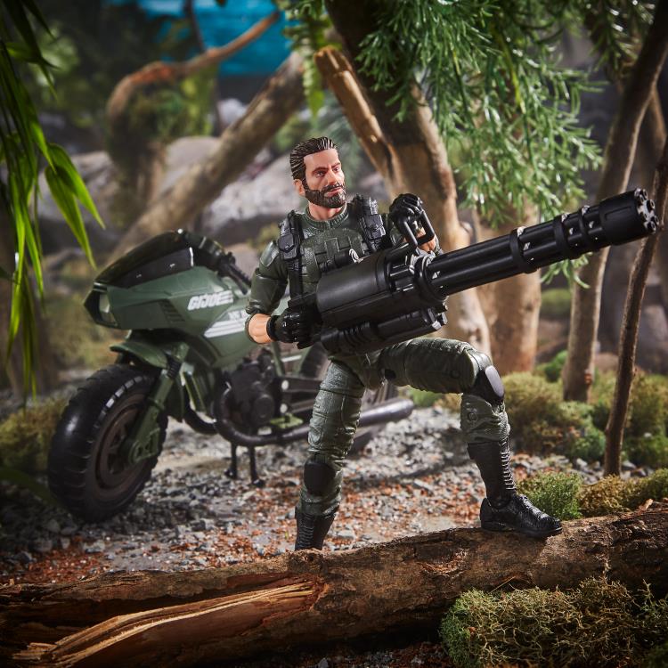G.I. Joe Classified Series #29 Special Missions: Cobra Island Alvin “Breaker” Kinney Figure with RAM Cycle Exclusive Gallery Image 5