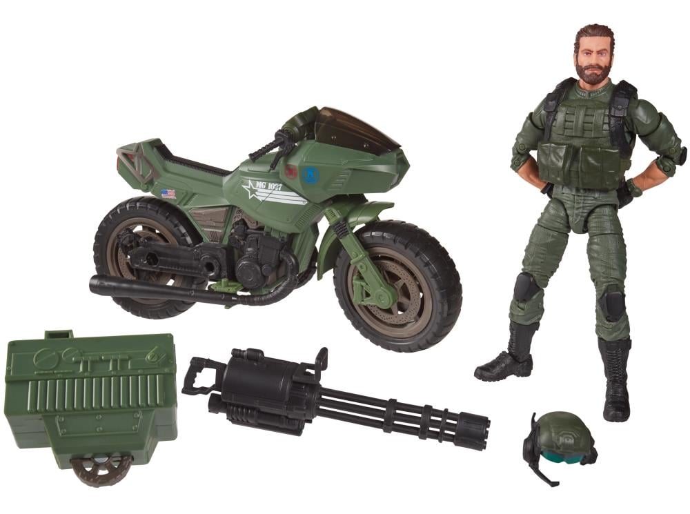 G.I. Joe Classified Series #29 Special Missions: Cobra Island Alvin “Breaker” Kinney Figure with RAM Cycle Exclusive Gallery Image 13