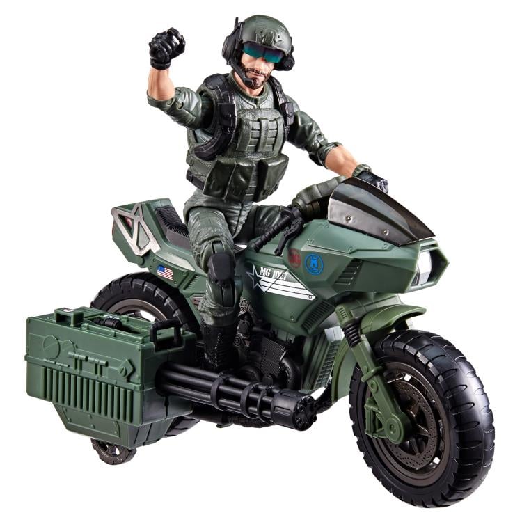 G.I. Joe Classified Series #29 Special Missions: Cobra Island Alvin “Breaker” Kinney Figure with RAM Cycle Exclusive Gallery Image 10