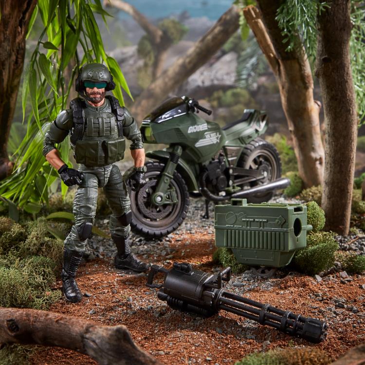 G.I. Joe Classified Series #29 Special Missions: Cobra Island Alvin “Breaker” Kinney Figure with RAM Cycle Exclusive Gallery Image 9