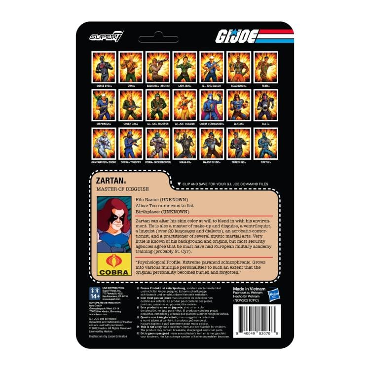 G.I. Joe ReAction Zartan Gallery Image 5