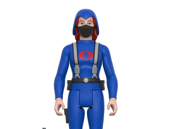 G.I. Joe ReAction Cobra Female Trooper Medium Red Hair (Pink) Figure Gallery Image 1