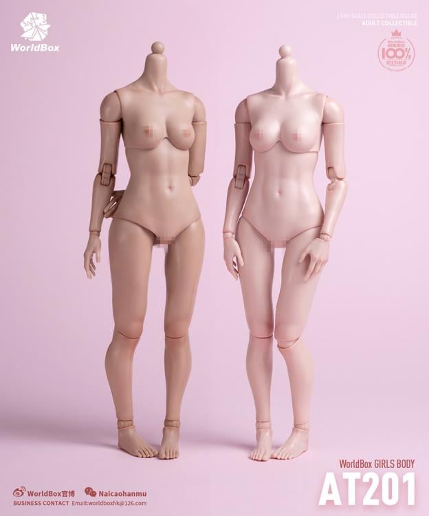 Crazy Durable Female 1/6 Scale Body (AT201 - Suntan) Gallery Image 8