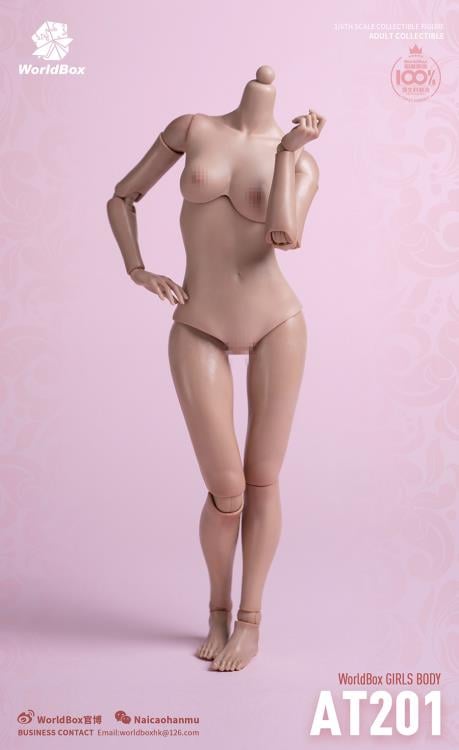 Crazy Durable Female 1/6 Scale Body (AT201 - Suntan) Gallery Image 5