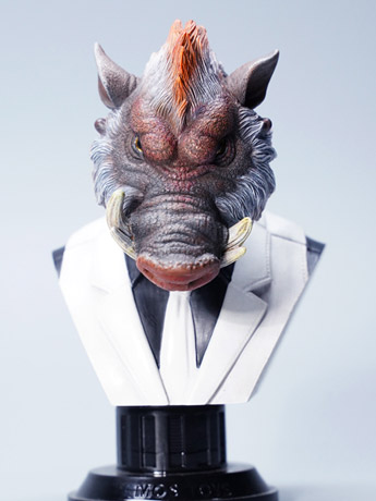 Wild Boar Head (Ver. B) 1/6 Scale Accessory Gallery Image 2