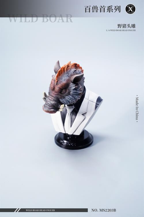 Wild Boar Head (Ver. B) 1/6 Scale Accessory Gallery Image 4