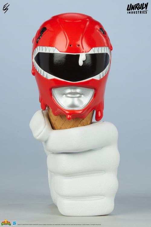 Mighty Morphin Power Rangers One-Scoops Red, Yellow and Blue Power Rangers Set Gallery Image 3