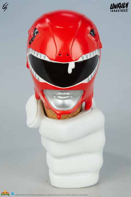 Mighty Morphin Power Rangers One-Scoops Red, Yellow and Blue Power Rangers Set Gallery Image 6